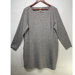Duluth Trading Women's Ponte Pro Long Sleeve Dress Gray Size XXL